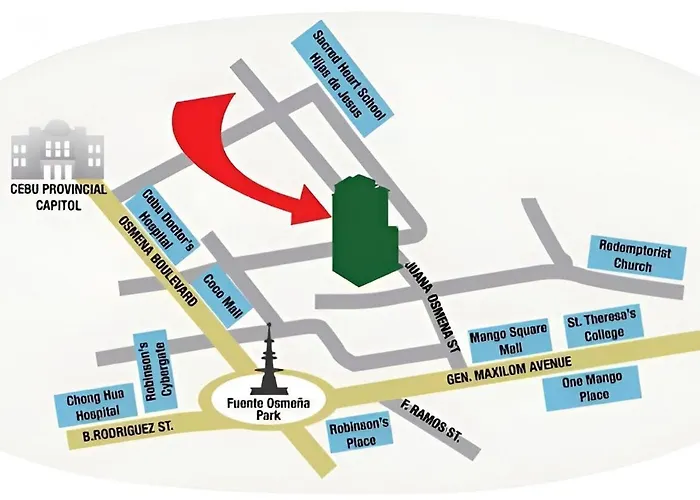 Apartament Opposite Baseline Center Fully Equipped Studio At Cityscape 2 Cebu *